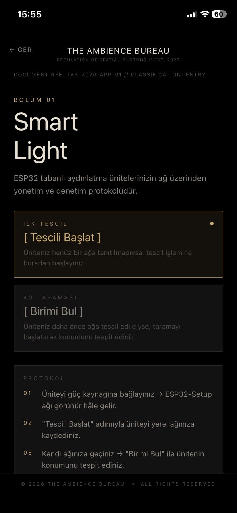 İlk Tescil / Birimi Bul